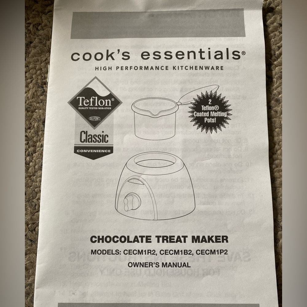Chocolate Treat Maker - Red